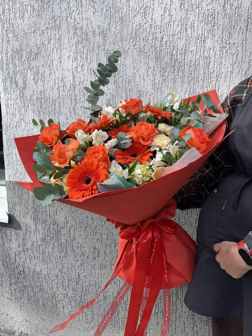 Букет «Осеннее тепло»
